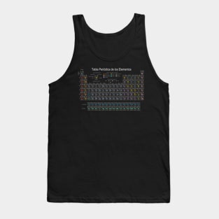 The Periodic Table in Spanish Tank Top